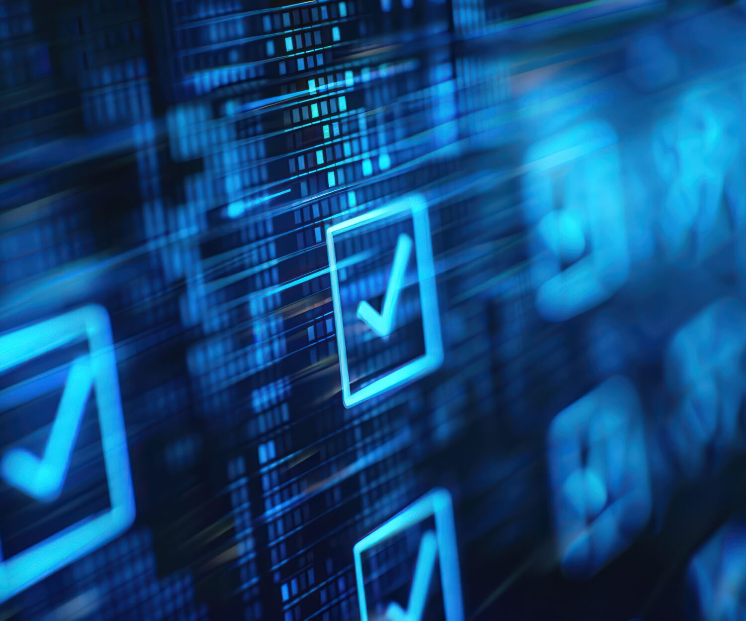 A close-up of a computer screen displaying a digital checklist for assessing business performance, highlighting efficiency and organization. stock photo --ar 16:9 --style raw Job ID: 16863450-824c-4a65-815a-a92f06e9941e